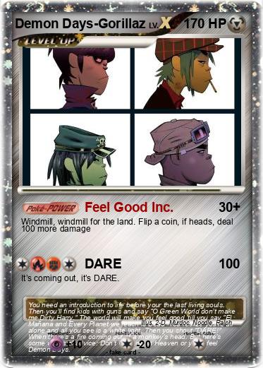 Pokemon Demon Days-Gorillaz