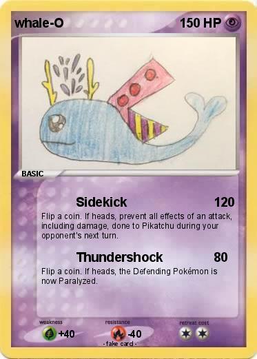 Pokemon whale-O