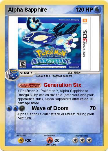 Pokemon Alpha Sapphire