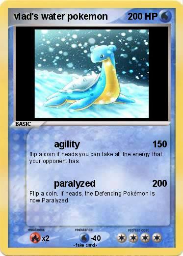 Pokemon vlad's water pokemon