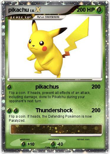 Pokemon pikachu
