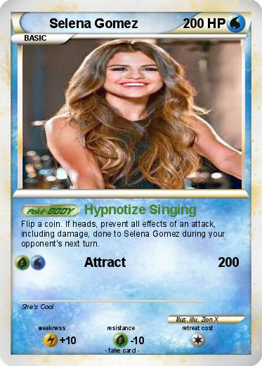 Pokemon Selena Gomez