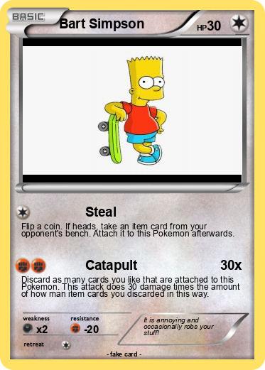 Pokemon Bart Simpson