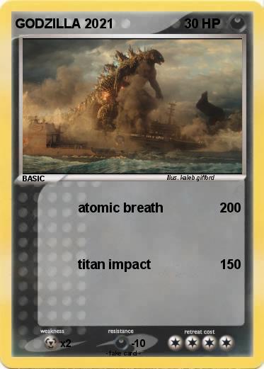 Pokemon GODZILLA 2021