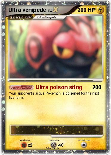 Pokemon Ultra venipede