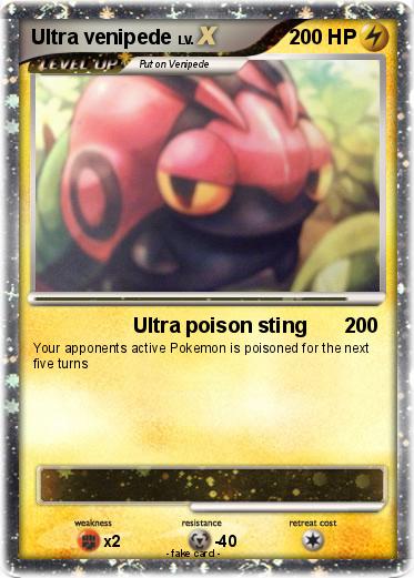 Pokemon Ultra venipede