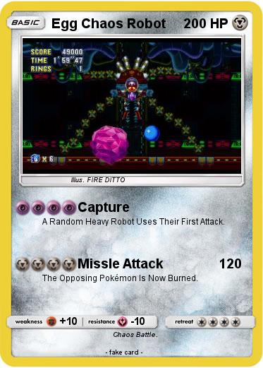 Pokemon Egg Chaos Robot