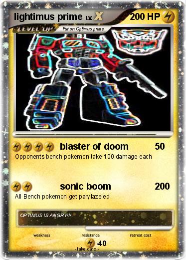 Pokemon lightimus prime