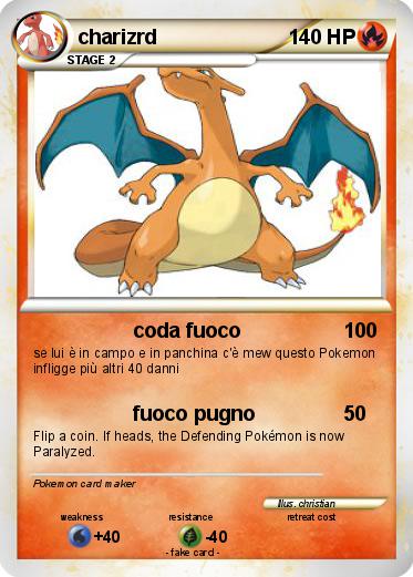 Pokemon charizrd