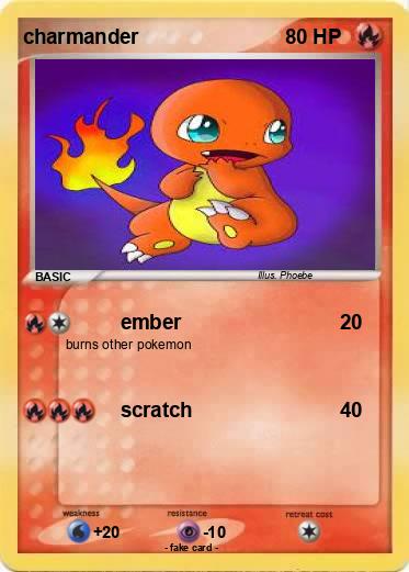 Pokemon charmander