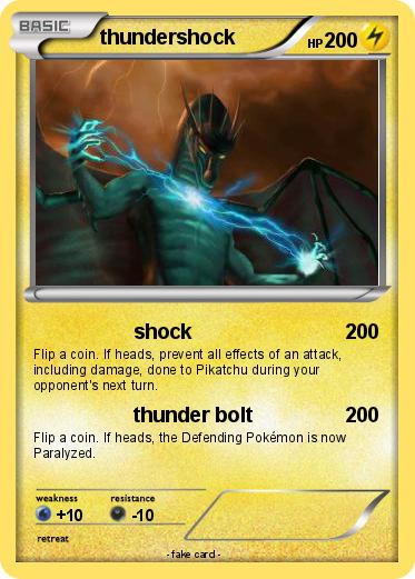 Pokemon thundershock