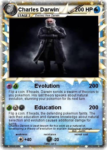 Pokemon Charles Darwin