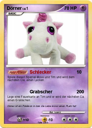 Pokemon Dörner