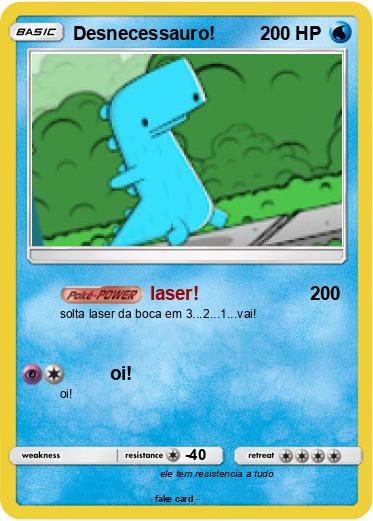 Pokemon Desnecessauro!