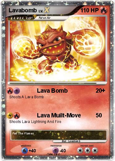 Pokemon Lavabomb