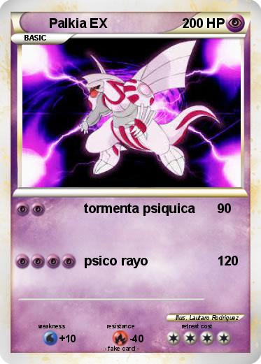 Pokemon Palkia EX