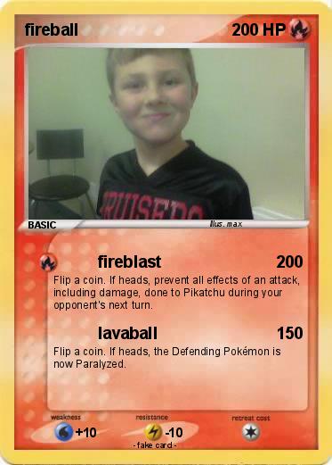 Pokemon fireball
