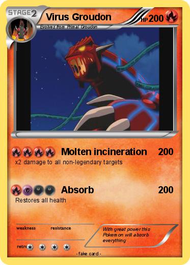 Pokemon Virus Groudon