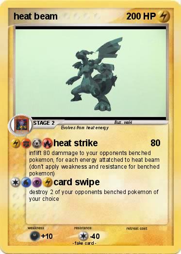 Pokemon heat beam