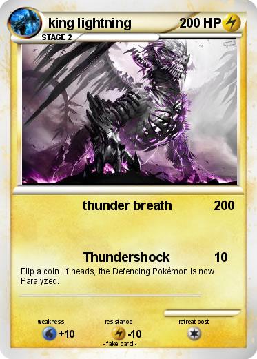 Pokemon king lightning