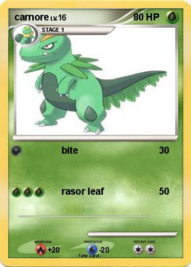 Pokemon carnore