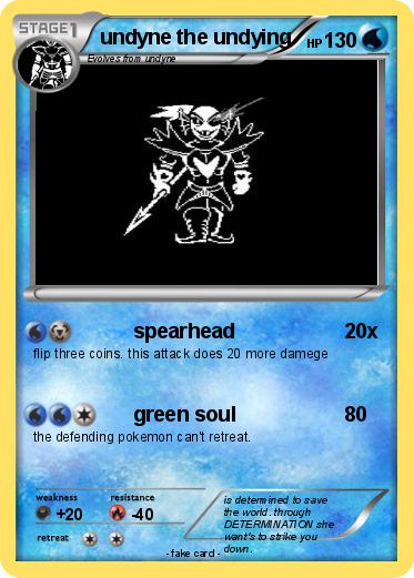 Pokemon undyne the undying