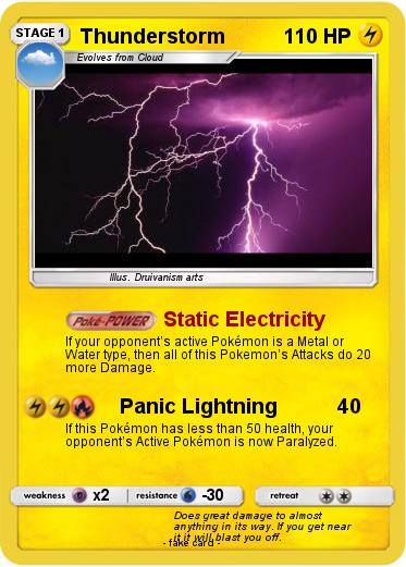 Pokemon Thunderstorm