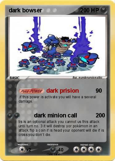 Pokemon dark bowser