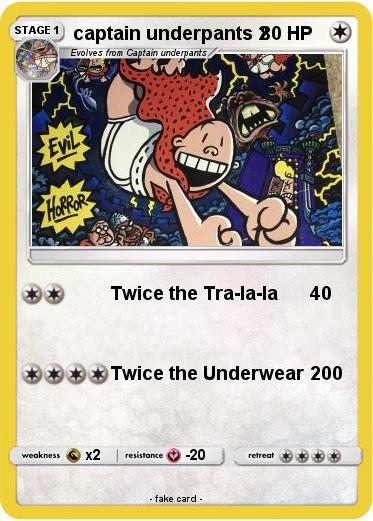 Pokemon captain underpants 2