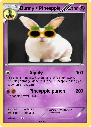 Pokemon Bunny + Pineapple