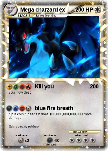 Pokemon Mega charzard ex