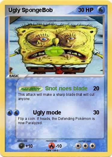 Pokemon Ugly SpongeBob