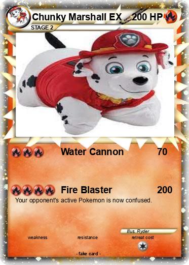 Pokemon Chunky Marshall EX