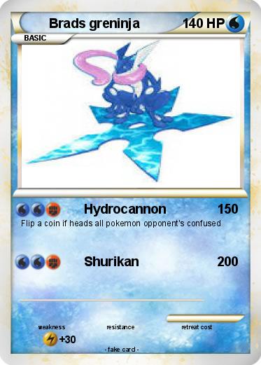 Pokemon Brads greninja