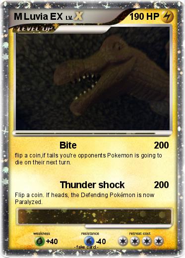 Pokemon M Luvia EX
