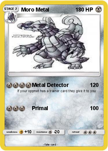 Pokemon Moro Metal