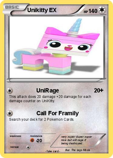 Pokemon Unikitty EX