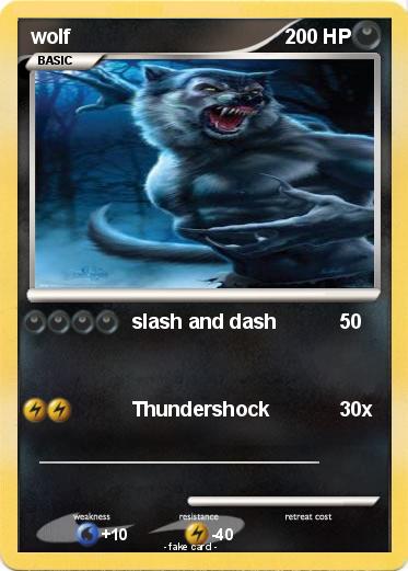 Pokemon wolf