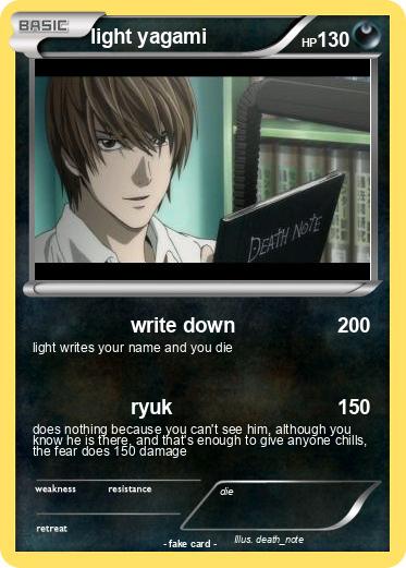 Pokemon light yagami