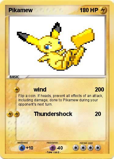 Pokemon Pikamew