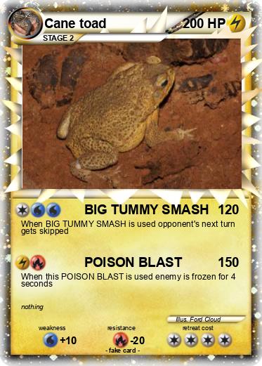 Pokemon Cane toad