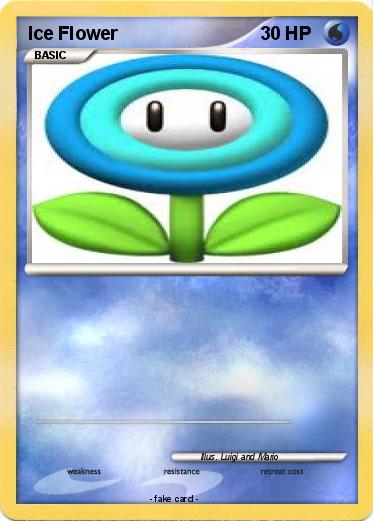 Pokemon Ice Flower