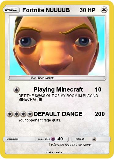 Pokemon Fortnite NUUUUB