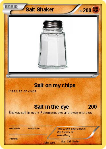 Pokemon Salt Shaker