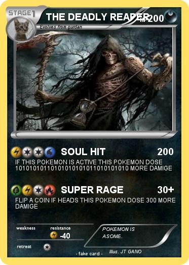 Pokemon THE DEADLY REAPER