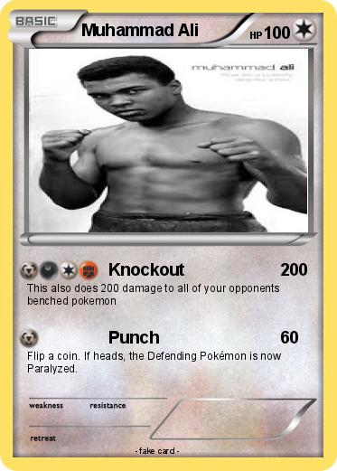 Pokemon Muhammad Ali