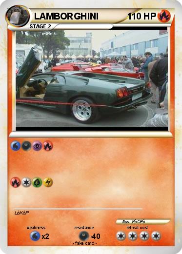 Pokemon LAMBORGHINI