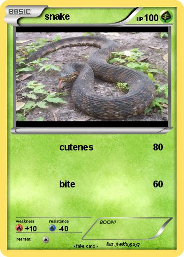 Pokemon snake