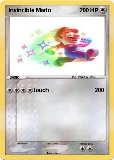 Pokemon invincible Mario