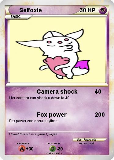 Pokemon Selfoxie